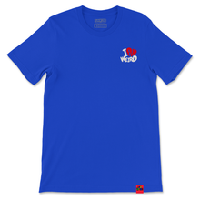 Load image into Gallery viewer, Split Personality Tee in royal blue
