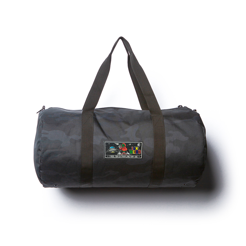 Alien Duffel Bag in Black Camo